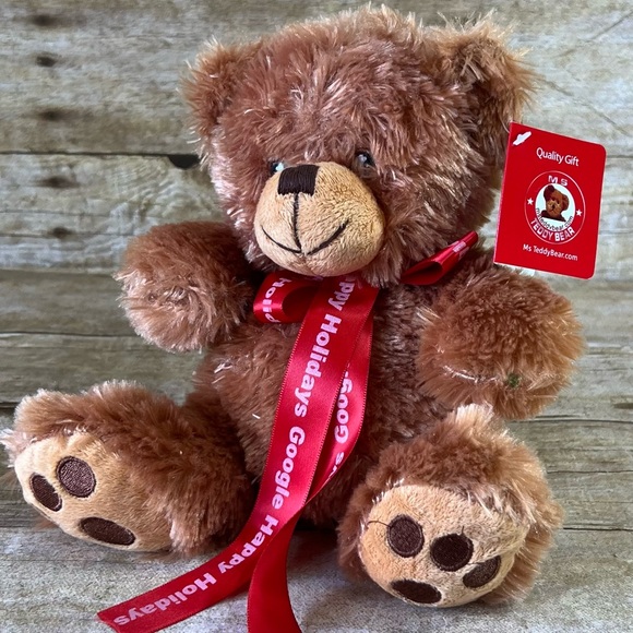 MS Teddy Bear Plush Bear - Picture 2 of 8